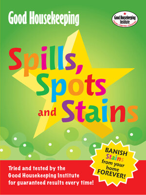 cover image of Good Housekeeping Spills, Spots and Stains